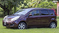 Rent a Nissan Note from KCNN Rentals on Tobago