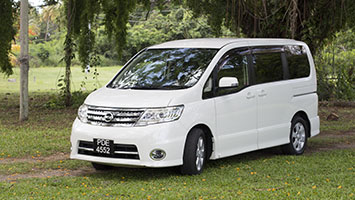 Rent a Nissan Serena from KCNN Rentals on Tobago