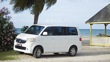Rent a Suzuki APV MPV from KCNN Rentals on Tobago